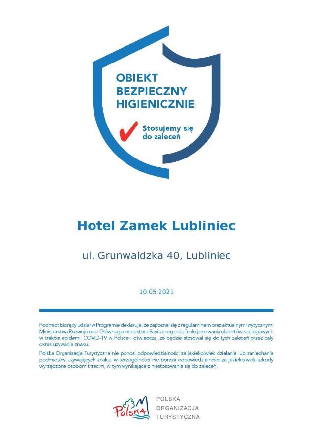 Hotel Zamek Lubliniec Exterior foto